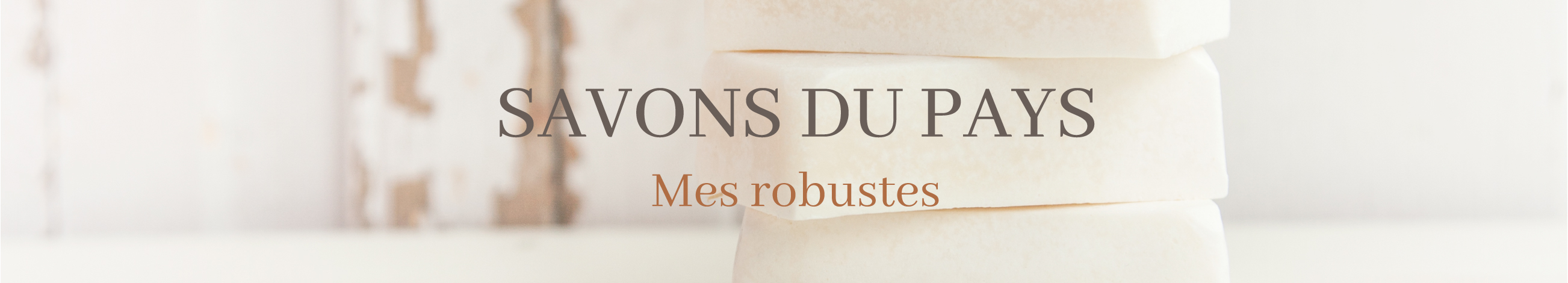 savons en barre
